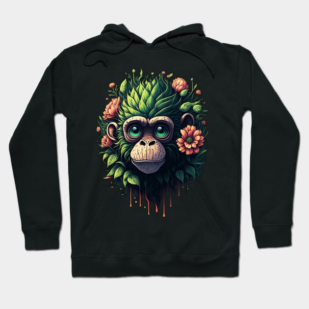 Nature Monkey Hoodie by salimax